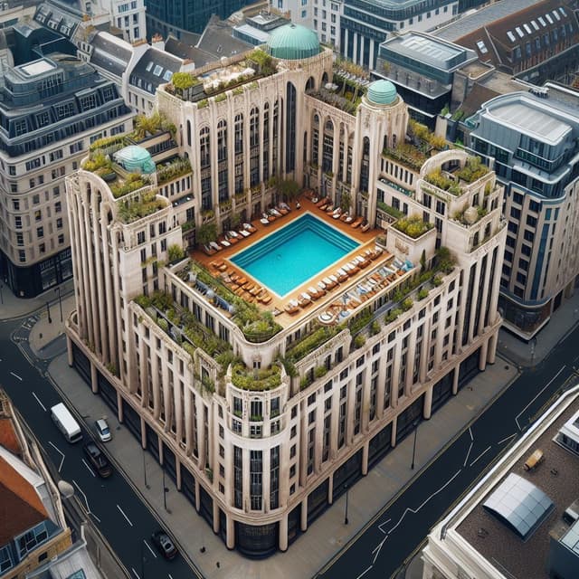 The Ned villa hotels, at Camden London