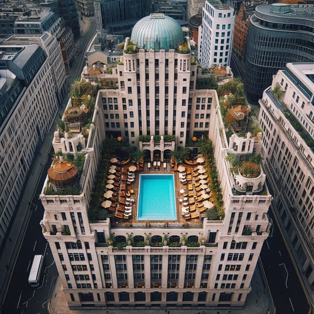 The Ned villa hotels, at Camden London